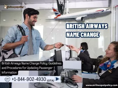 How to change name on flight ticket british airways?