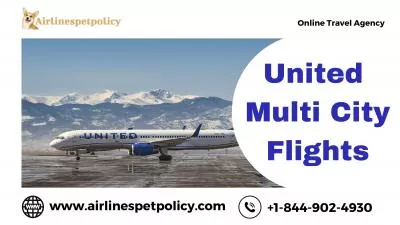 How to book Multi-City flights on United Airlines?