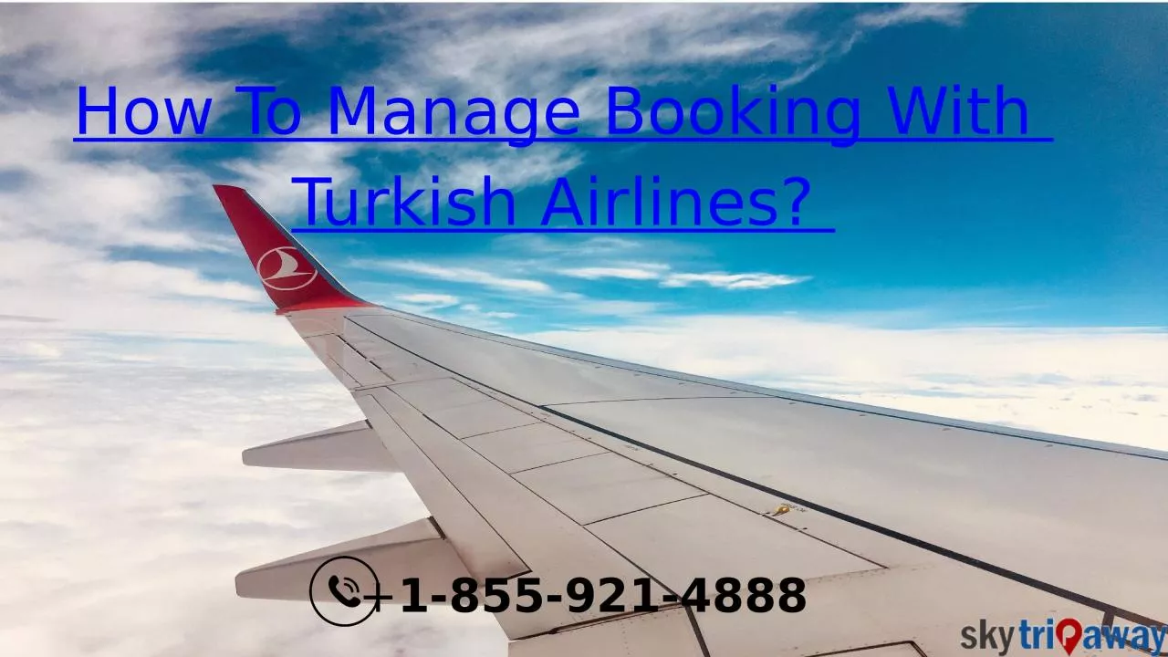 How to manage Turkish Airlines Booking