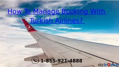 How to manage Turkish Airlines Booking