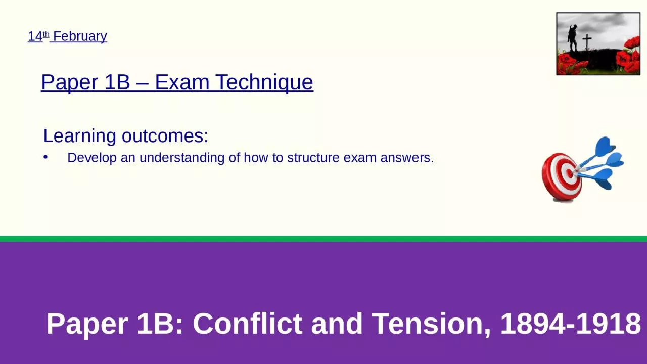 PPT-Paper 1B – Exam Technique