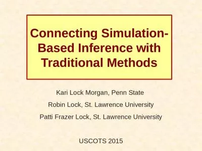 Connecting Simulation-Based Inference with Traditional Methods