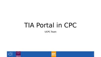 TIA Portal in  CPC UCPC
