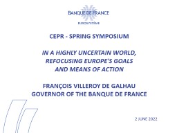 cepr  - SPRING SYMPOSIUM