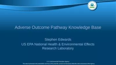 Adverse Outcome Pathway Knowledge Base