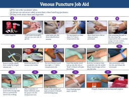 PPT-Venous Puncture Job Aid