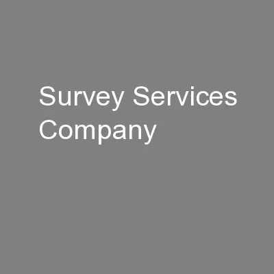 Survey Services Company
