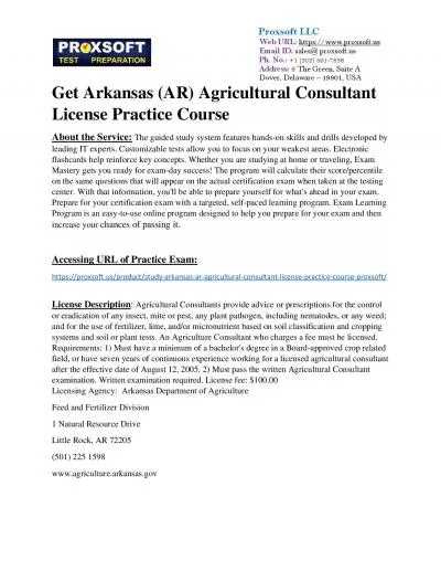 Get Arkansas (AR) Agricultural Consultant License Practice Course