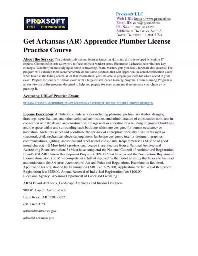 Get Arkansas (AR) Architect License Practice Course