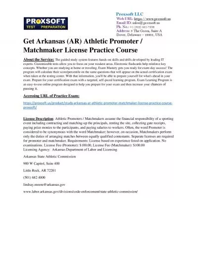 Get Arkansas (AR) Athletic Promoter / Matchmaker License Practice Course