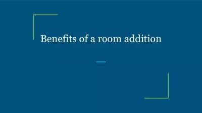 Benefits of a room addition