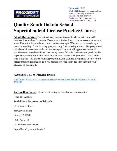 Quality South Dakota School Superintendent License Practice Course