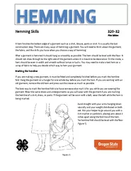 Hemming Skills