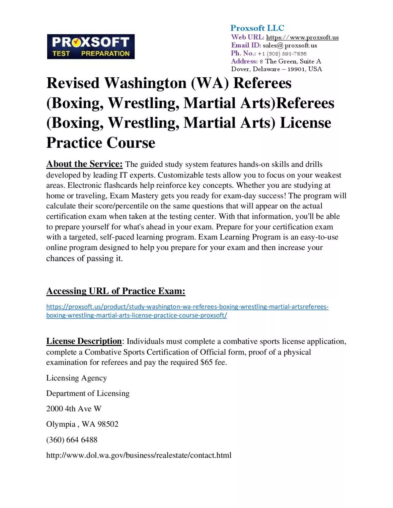 PDF-Revised Washington (WA) Referees (Boxing, Wrestling, Martial Arts)Referees (Boxing, Wrestling,