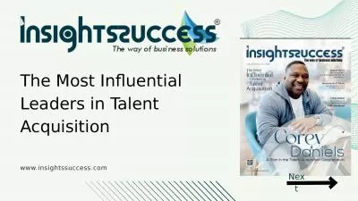 The Most Influential Leaders in Talent Acquisition