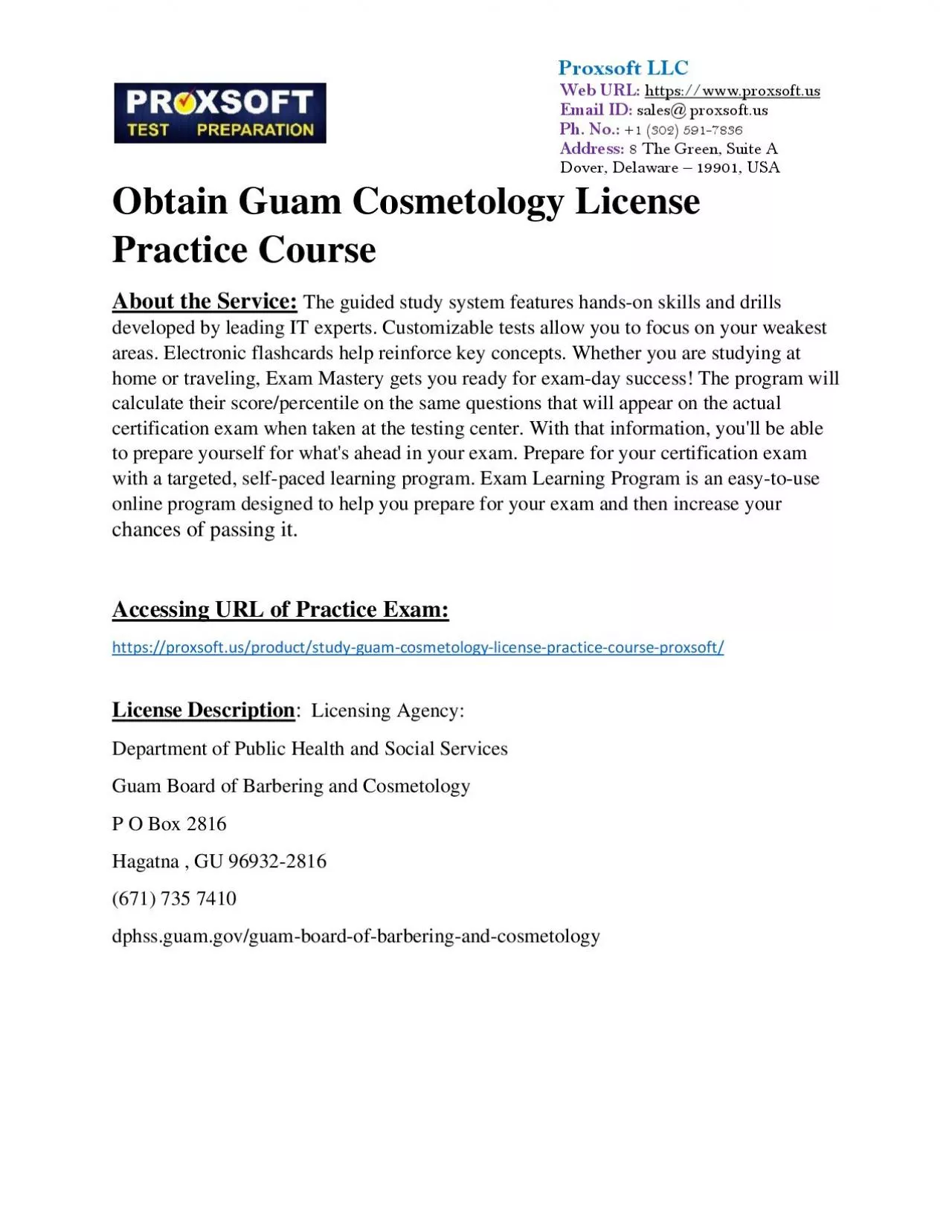 PDF-Obtain Guam Cosmetology License Practice Course