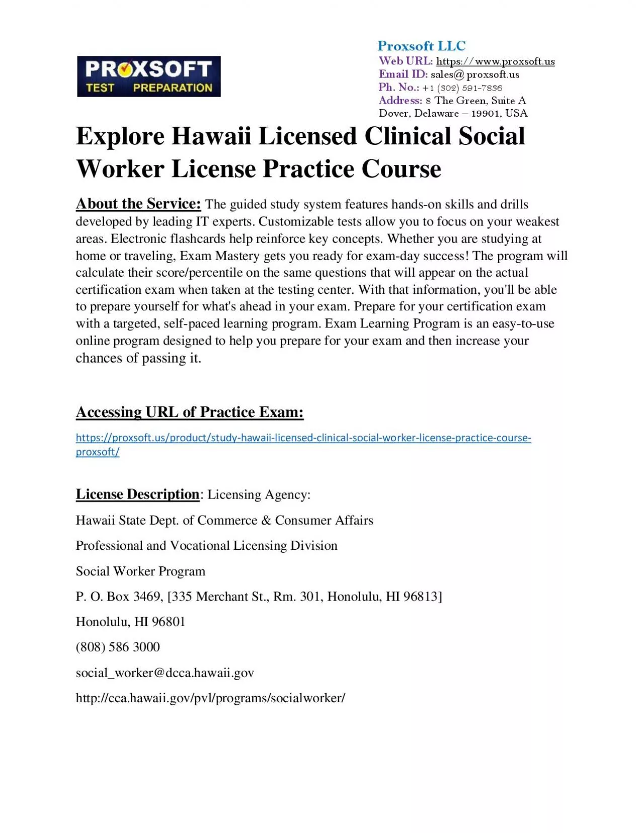 PDF-Explore Hawaii Licensed Clinical Social Worker License Practice Course