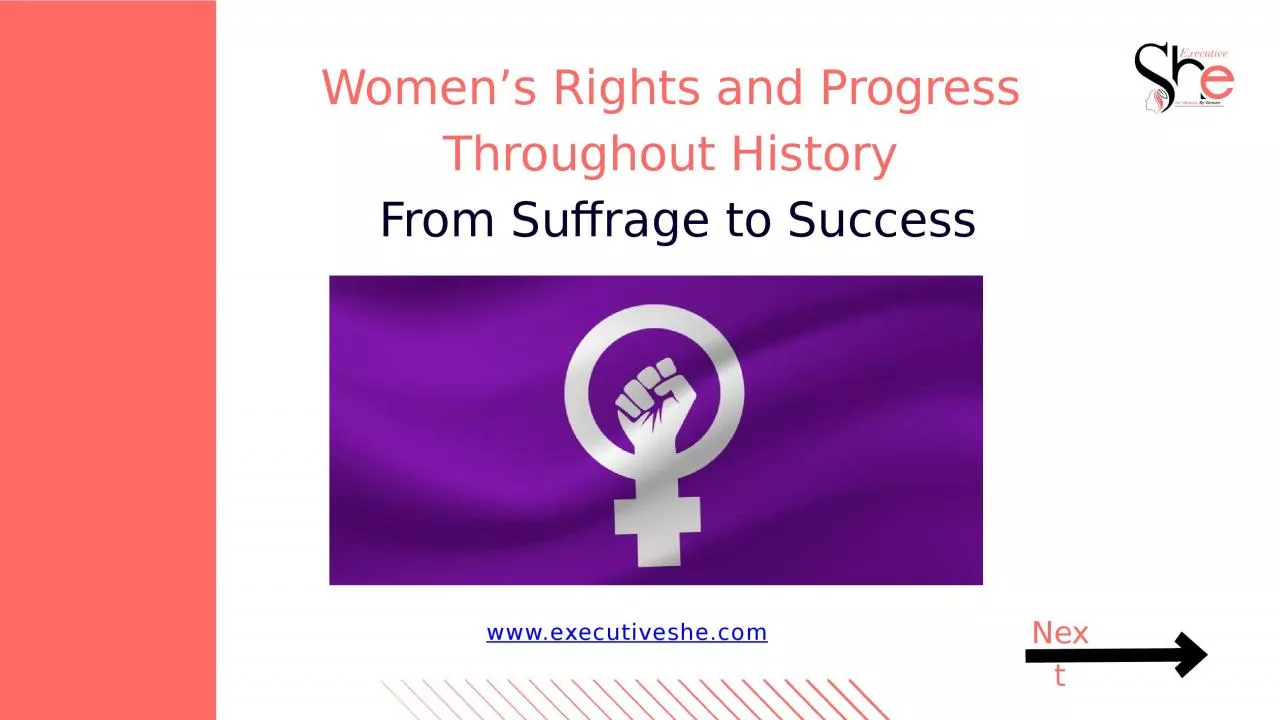 PPT-Women’s Rights and Progress Throughout History – From Suffrage to Success