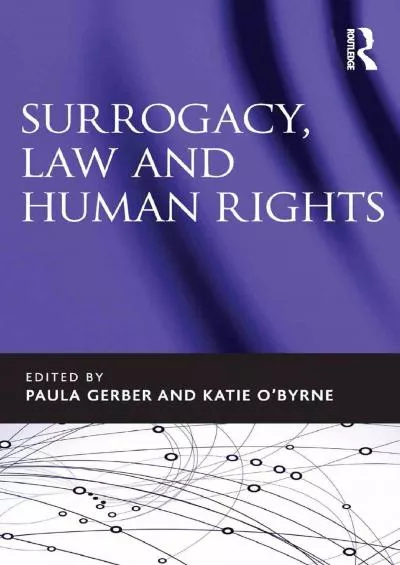 get [PDF] Download Surrogacy, Law and Human Rights