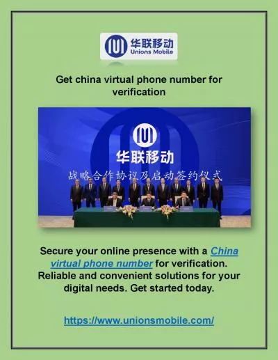 Get china virtual phone number for verification