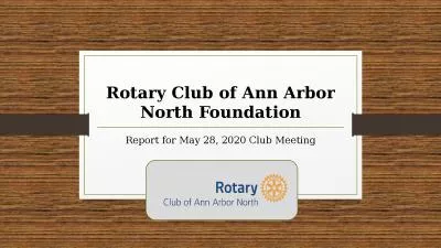 Rotary Club of Ann Arbor North Foundation