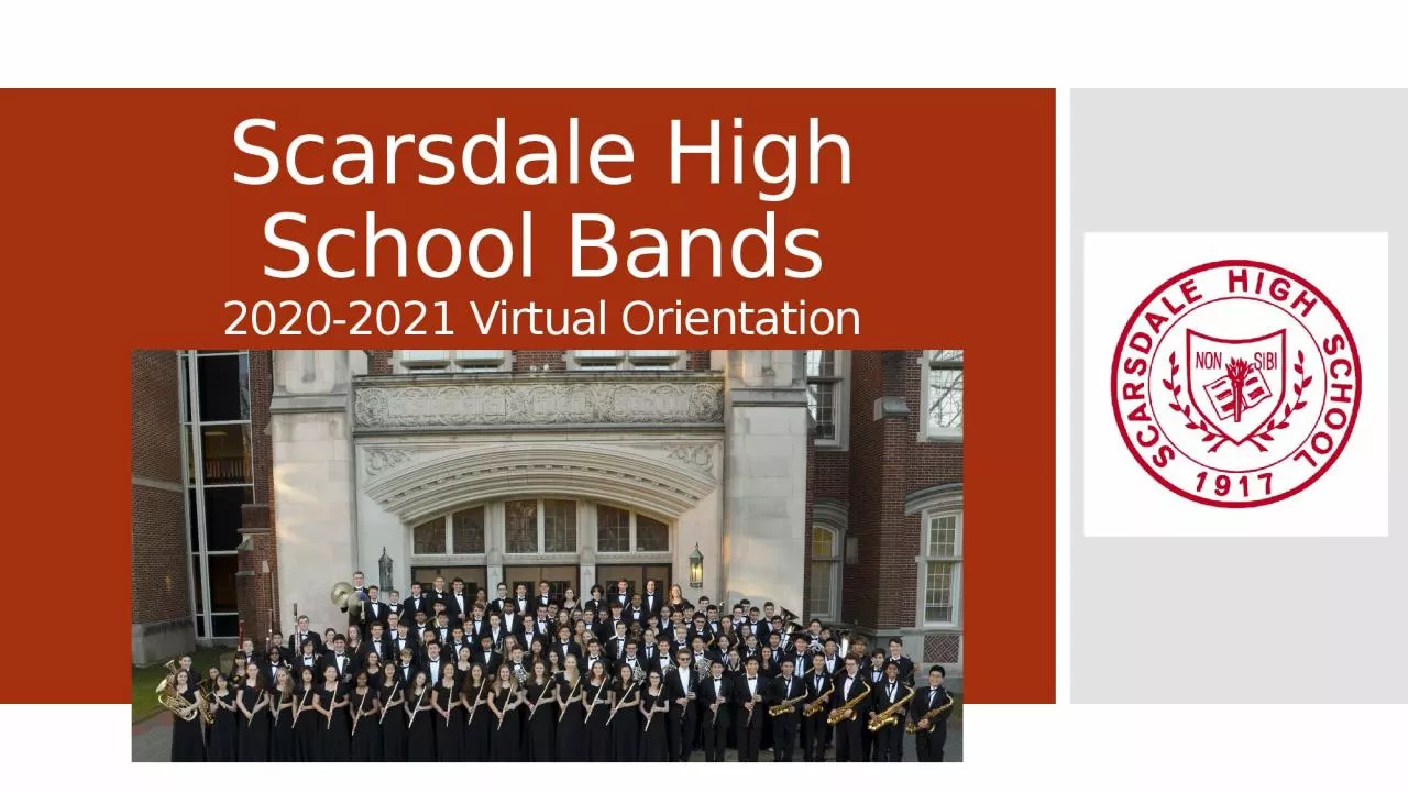 PPT-Scarsdale High School Bands