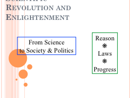 Lesson 5/6 – The Scientific Revolution