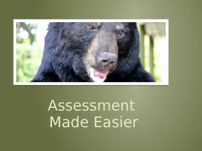 Assessment  Made Easier Session Content