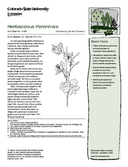 Fact Sheet No.  Gardening Series|