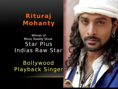 Rituraj   Mohanty Winner of