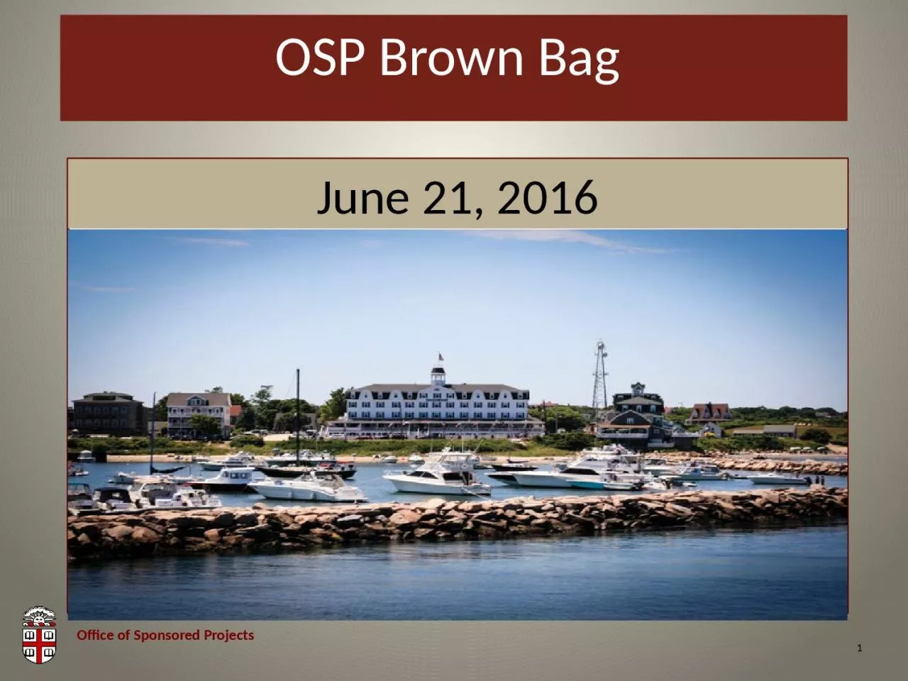 PPT-OSP Brown Bag June 21, 2016