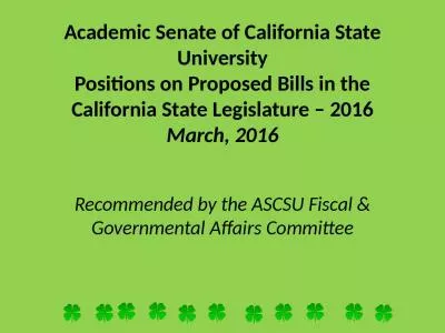 Academic Senate of California State University