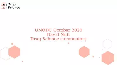 UNODC October 2020 David Nutt