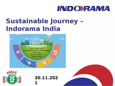 Sustainable Journey – Indorama