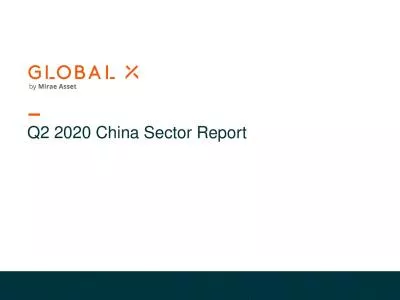 Q2 2020  China Sector Report