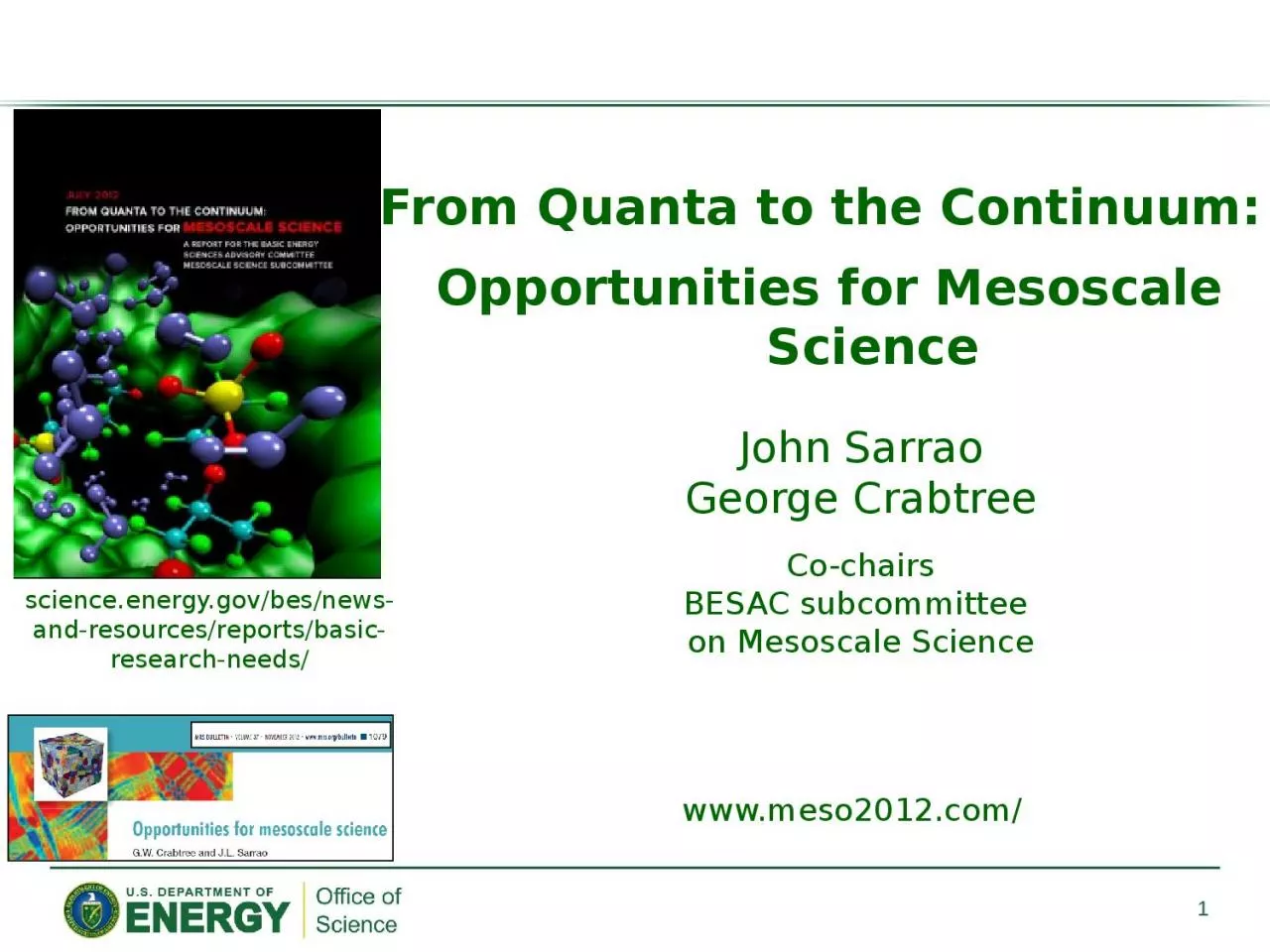 PPT-From Quanta to the Continuum: