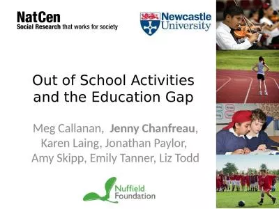 Out of School Activities and the Education Gap