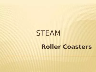 STEAM Roller Coasters Fact!