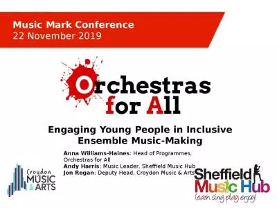 Music Mark Conference 22 November 2019