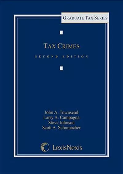 PDF_ Tax Crimes (Graduate Tax Series)