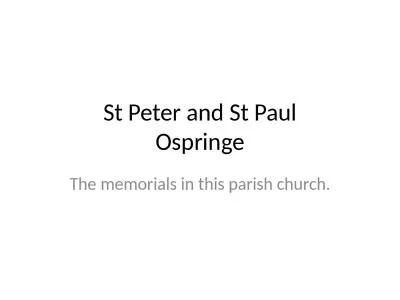 St Peter and St Paul Ospringe