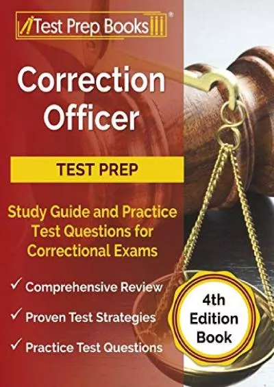 PDF_ Correction Officer Study Guide and Practice Test Questions for Correctional