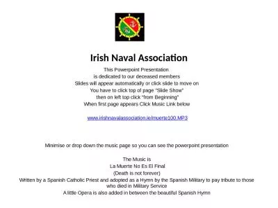 Irish Naval Association This