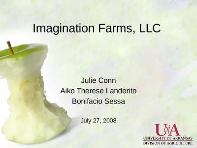 Imagination Farms, LLC Julie Conn