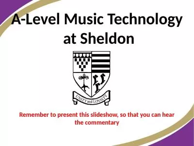 A-Level Music Technology