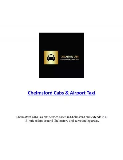 Finest Taxi in Chelmsford | Chelmsford Cabs & Airport Taxi