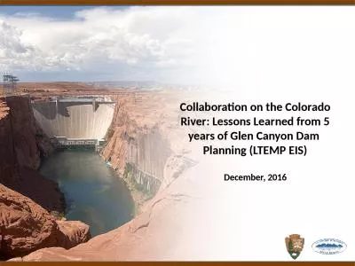 Collaboration on the Colorado River