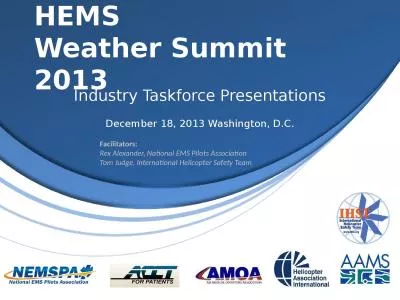 HEMS  Weather Summit  2013