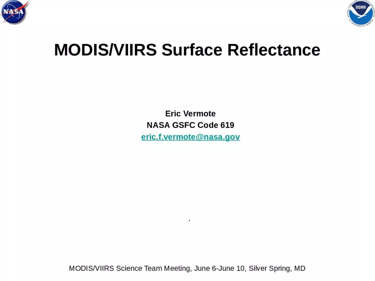 PPT-MODIS/VIIRS Surface Reflectance