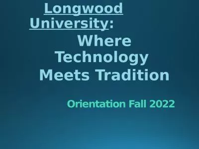 Orientation Fall 2022